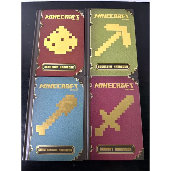 Minecraft The Complete Handbook Collection Box Set Of 4 Hardcover Books - Picture 6 of 11